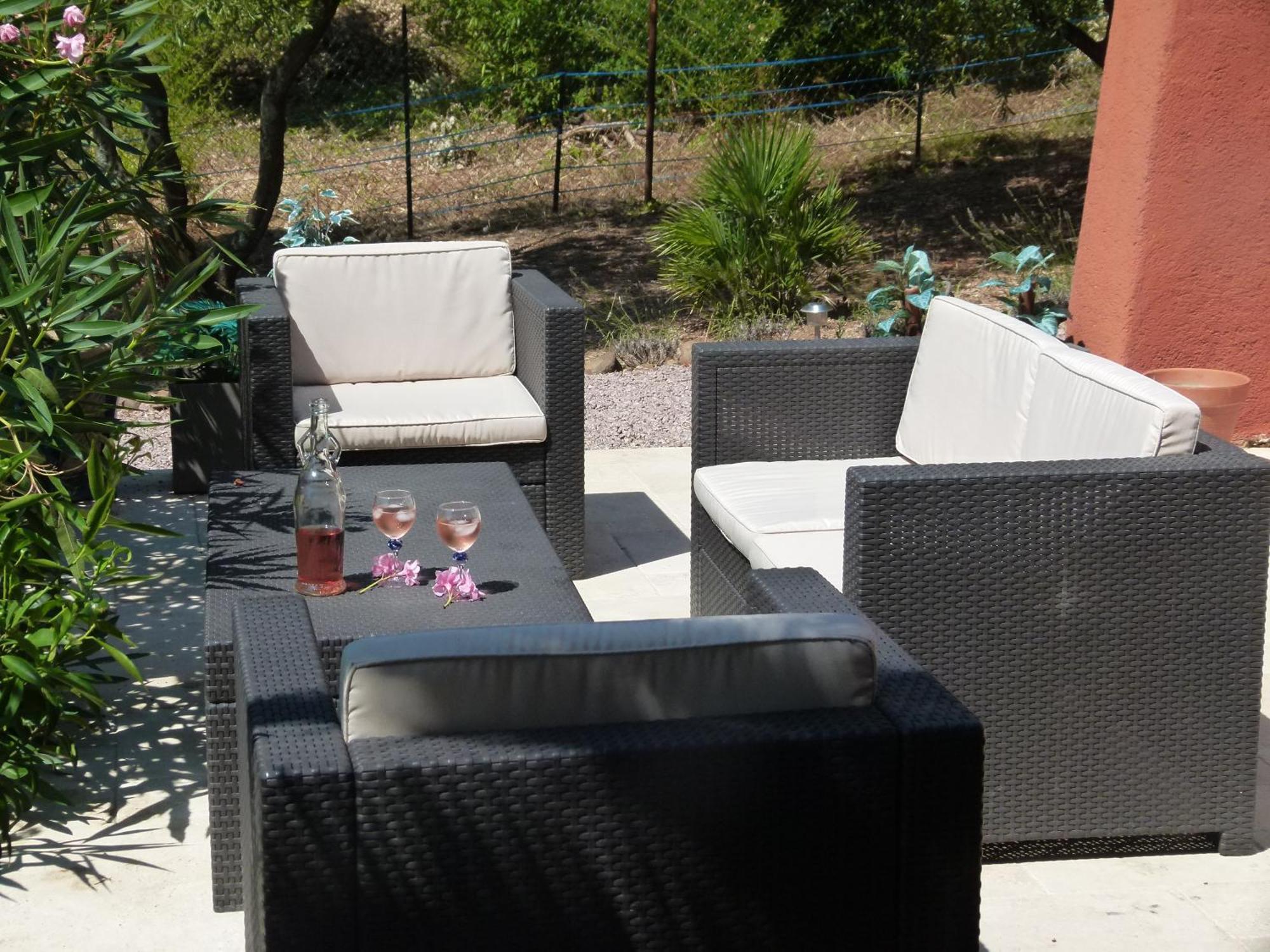Apartament Soleil Rouge Les Adrets-de-l'Esterel Zewnętrze zdjęcie